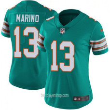 Dan Marino Miami Dolphins Womens Limited Aqua Alternate Green Jersey Bestplayer